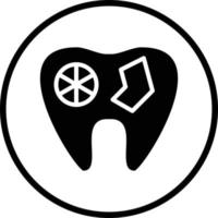 Tooth Infection Vector Icon Design