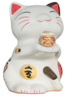 chat porte-bonheur japonais png