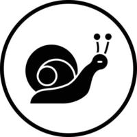 Snail Vector Icon Design