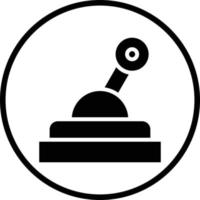 Control Lever Vector Icon Design