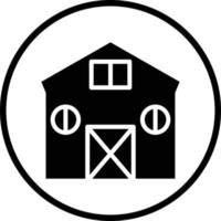 Barn Vector Icon Design