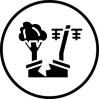 Natural Disaster Vector Icon Design