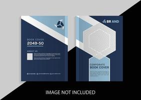 Creative and modern corporate book cover design vector