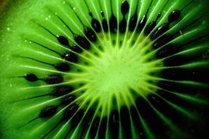 , Macro Fresh Kiwi textured background photo