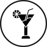 Cocktail Vector Icon Design