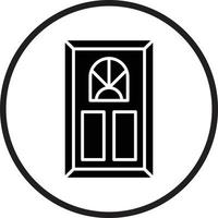 Room Door Vector Icon Design