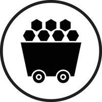 Coal Vector Icon Design