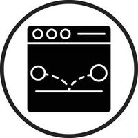 Bounce Rate Vector Icon Design