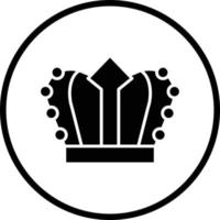 Crown Vector Icon Design