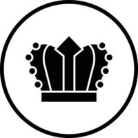 diseño de icono de vector de corona