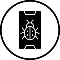 Phone Virus Vector Icon Design