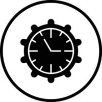 diseño de icono de vector de gestión de tiempo