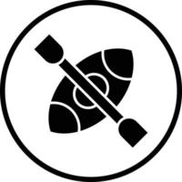 Kayak Vector Icon Design
