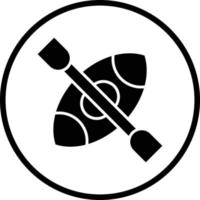 Kayak Vector Icon Design