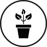 Plant Vector Icon Design