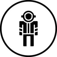 Astronaut Suit Vector Icon Design