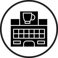 Cafe Vector Icon Design