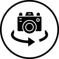 Vr Camera Vector Icon Design