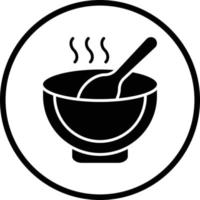 Soup Vector Icon Design