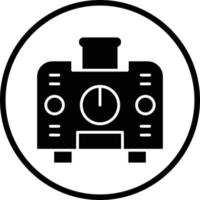 Toaster Vector Icon Design