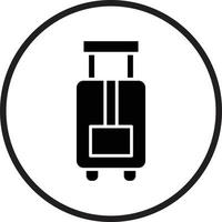 Luggage Vector Icon Design