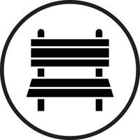 Bench Vector Icon Design