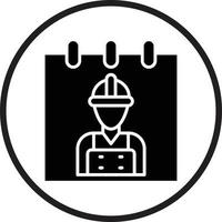 Labour Day Vector Icon Design