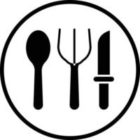 Cutlery Vector Icon Design