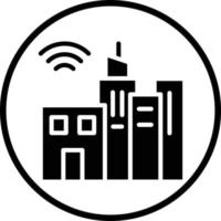 inteligente ciudad vector icono diseño