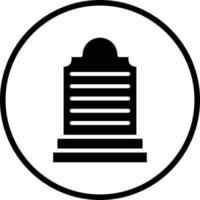 Grave Vector Icon Design