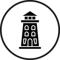 Lighthouse Vector Icon Design