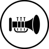 Trumpet Vector Icon Design