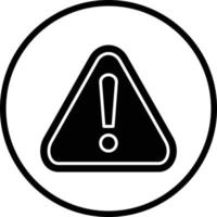 Alert Vector Icon Design