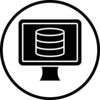 Database Vector Icon Design