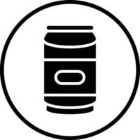 Soda Can Vector Icon Design