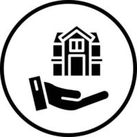 Home Insurance Vector Icon Design