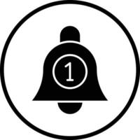 Notification Bell Vector Icon Design