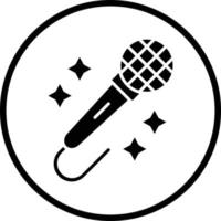 diseño de icono de vector de karaoke