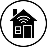 Smart House Vector Icon Design