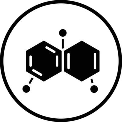 Titanium dioxide molecule icon Royalty Free Vector Image