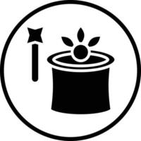 Magic Trick Vector Icon Design