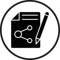 Content Sharing Vector Icon Design