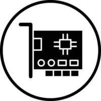 Network Interface Card Vector Icon Design