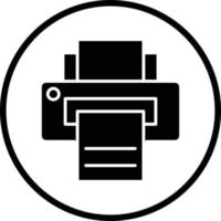 Printer Vector Icon Design