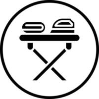 Ironing Board Vector Icon Design