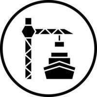 Port Vector Icon Design