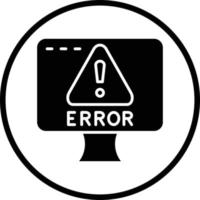 Error Vector Icon Design
