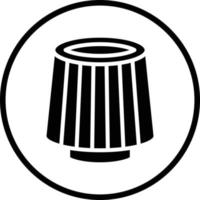 Airfilter Vector Icon Design