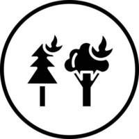 Wildfire Vector Icon Design