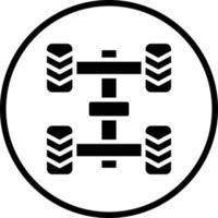 Chassis Vector Icon Design